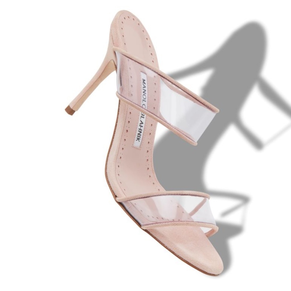 Manolo Blahnik Invy Strappy Heel 90